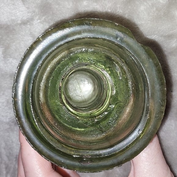 Vintage Canadian pacific ry Co Glass insulator 1885 - Picture 8 of 12